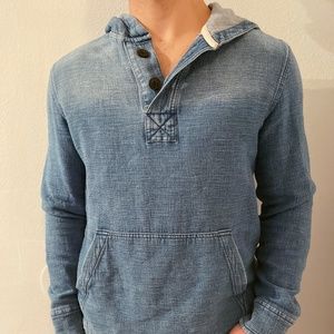 Denim fabric sweatshirt -small